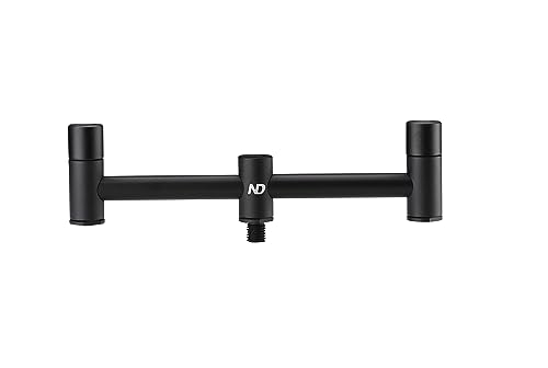 New Direction Tackle Buzz Bar aus Aluminium mit 2 Stangen, 16,5 cm – P20 Modular Aluminium Range von New Direction Tackle
