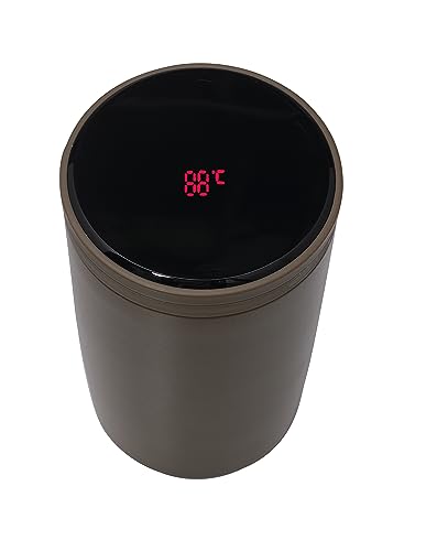 New Direction Tackle Smart Mug | Isolierbecher Thermobecher | Digital Thermometer | Hochwertiger 316er-Edelstahl | Doppelwandige Struktur | 450 ml Inhalt | Einsatz für die Kaffee- oder Teezubereitung von New Direction Tackle