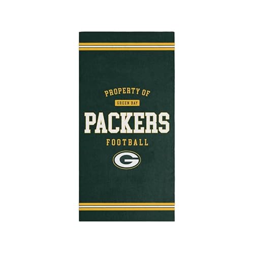 New Era Foco Green Bay Packers NFL 2024 Strandtuch Badetuch Handtuch Grün - One-Size von New Era