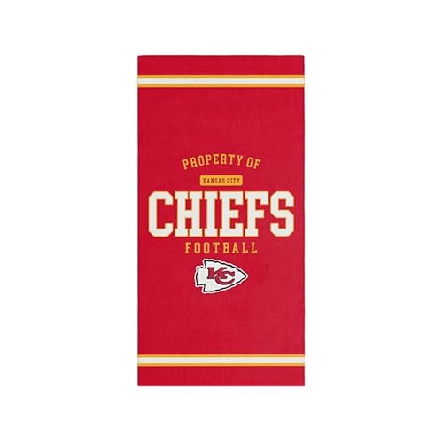 New Era Foco Kansas City Chiefs NFL 2024 Strandtuch Badetuch Handtuch Rot - One-Size von New Era