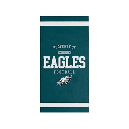 New Era Foco Philadelphia Eagles NFL 2024 Strandtuch Badetuch Handtuch Grün - One-Size von New Era