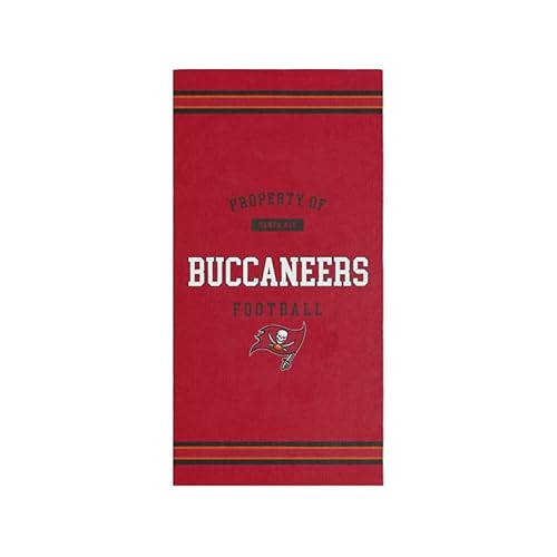 New Era Foco Tampa Bay Buccaneers NFL 2024 Strandtuch Badetuch Handtuch Rot - One-Size von New Era