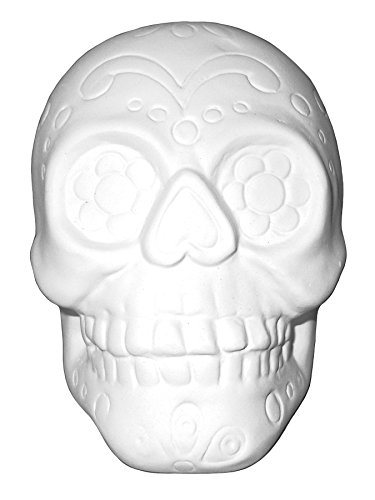 The Lovable Sugar Skull – Bemalen Sie Ihr eigenes Keramik-Andenken von New Hampshire Craftworks