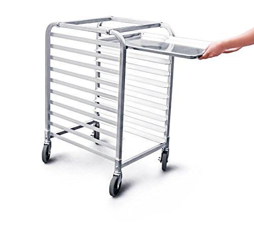 'NEW STAR 36510 Aluminium 10-tier gewerblichen Küche Bun Pfanne Tabelle Pfanne Rack, 26 von 20 von 96,5 cm von New Star Foodservice