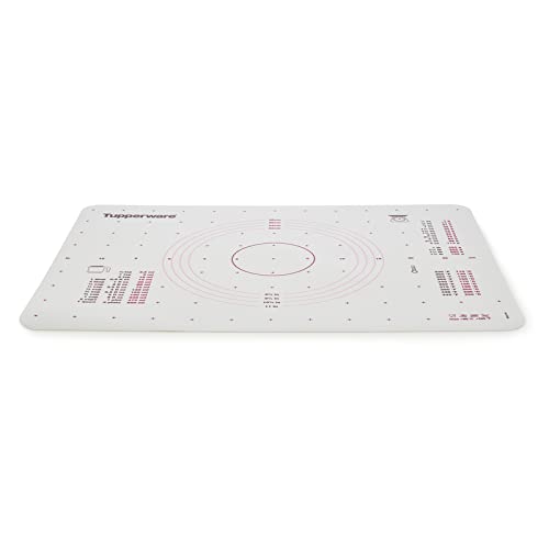 TUPPERWARE Gebäckbogen Backmatte Gr.L 63,5x46,0 cm weiß-lila von New Tupperware