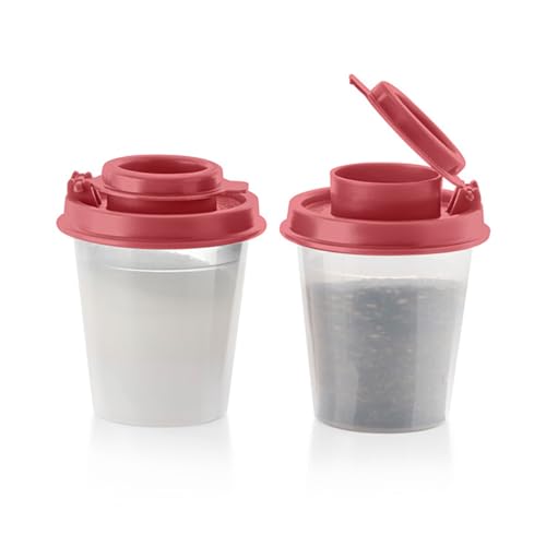 TUPPERWARE Tupper 10171926000 Mini Midget Salz- und Pfefferstreuer, 57 ml, Altrosa TUPPERWARE Tupper 10171926000 Mini Midget Salz- und Pfefferstreuer, 57 ml, Altrosa von Tupperware