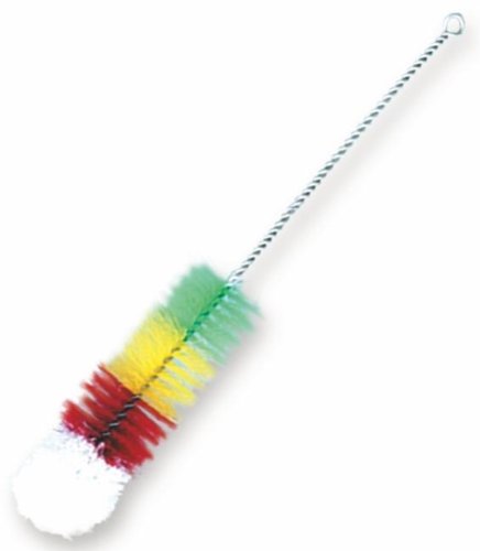 Shisha Reinigungsbürste mit Wollkopf in den rasta Farben - 54 cm lang - Ø 50mm von New Ways