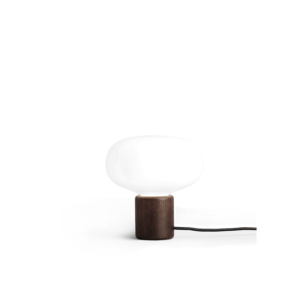 New Works - Karl-Johan Tischleuchte Smoked Oak von New Works