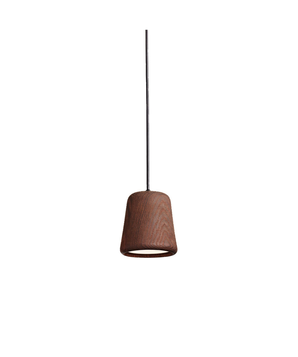 New Works - Material Pendelleuchte Smoked Oak von New Works