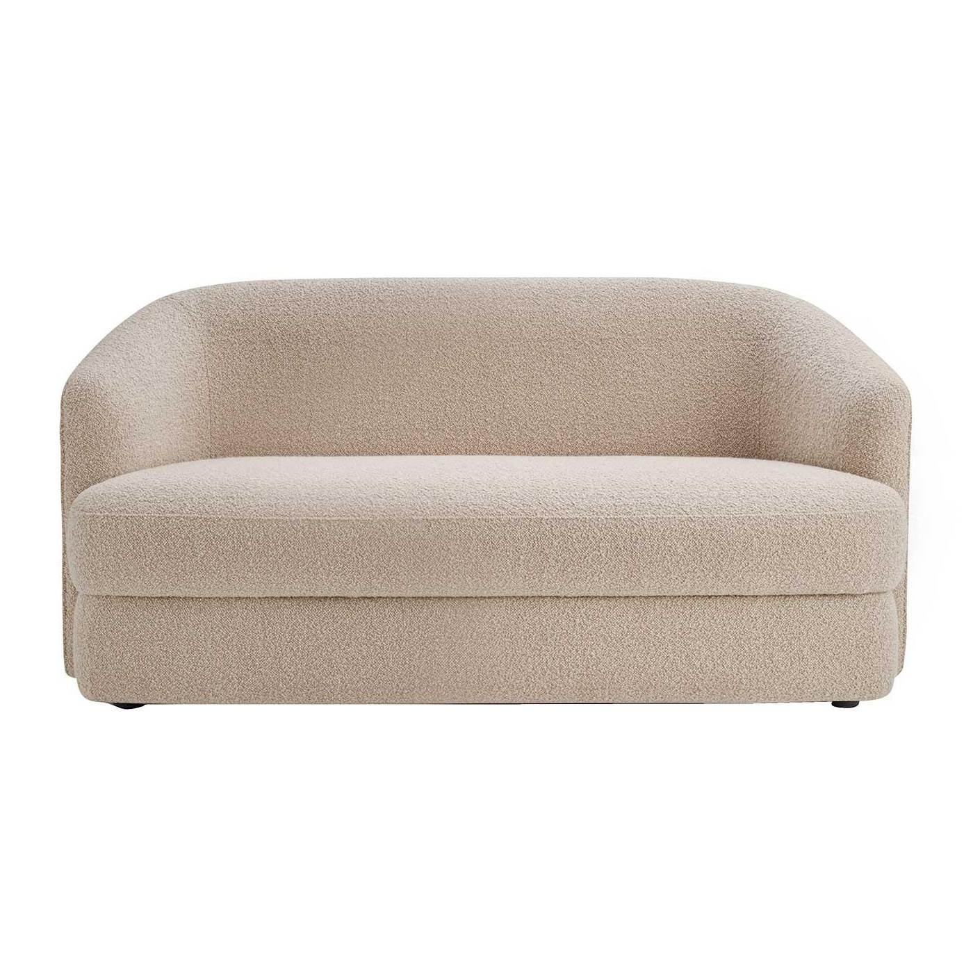 New Works - Covent 2-Sitzer Sofa - beige/Stoff Karakorum Duna 003/BxHxT 150x73x82cm von New Works