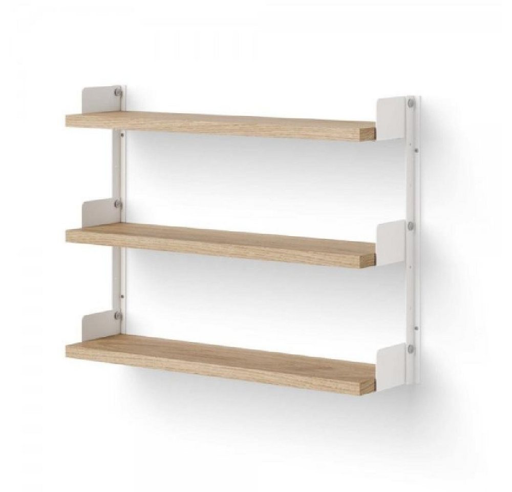 New Works Regal NEW WORKS Regal Tea Shelf White/Oak von New Works