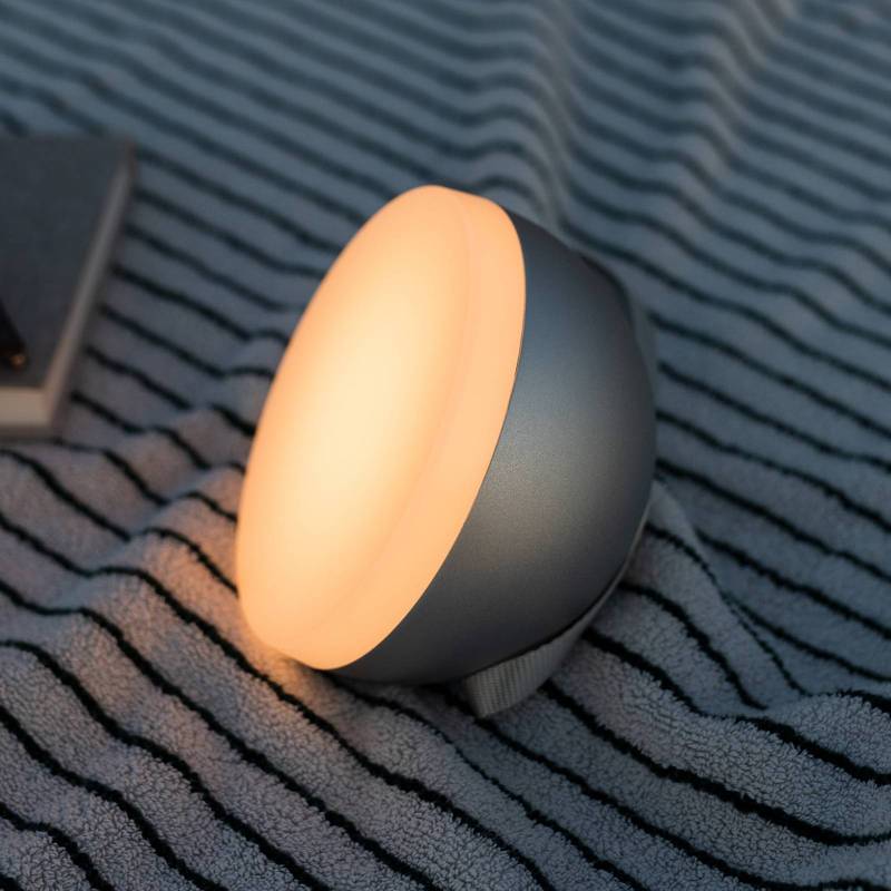 New Works Sphere LED-Akku-Leuchte IP67 warm grey von New Works