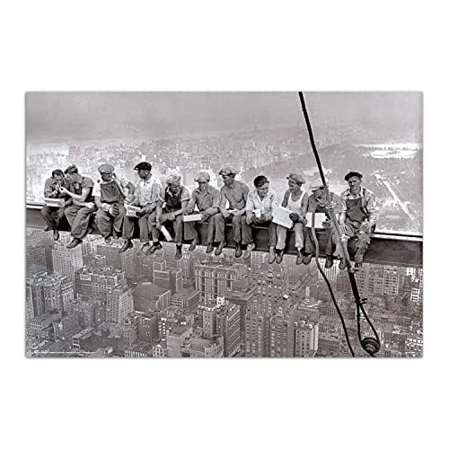 Landschaften - Poster Obreros von New York