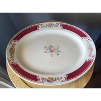 Homer Laughlin Servierplatte von NewAngleDesigns