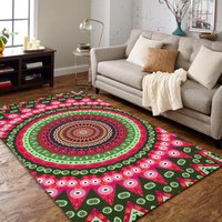 Mandala Teppich, Mandalas Teppich, Beliebter Teppich, Thementeppich, Wohnzimmer von NewCarpetWorld