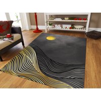 Moderner Teppich, Abstrakter Kunst Design Stil Türmatte, Wohnzimmer Dekor Teppich von NewCarpetWorld