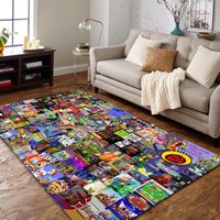 Reddit's 2023, Reddit Teppich, Bedruckter Pixel War Rug, Erstaunliche Art Als Dekoration, Geschenk Für Redditer, R/Place Rug von NewCarpetWorld