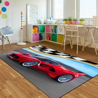 Rennwagen Teppich/Formel 1 F1 Für Kinder Kinderzimmer Sport Benutzerdefinierte von NewCarpetWorld