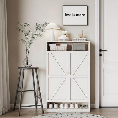 NewCosmos Double Door Multi-Functional Shoe Cabinet, Large Storage Space, 8 Layers of partition Storage Cabinet NewCosmos Double Door Multi-Functional Shoe Cabinet, Large Storage Space, 8 Layers of partition Storage Cabinet von NewCosmos