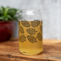 Bier Hopfen Pint Glas Two Pack Bier-Liebhaber Geschenk Für Ihn Einweihungsparty Vermont Gemacht von NewDuds