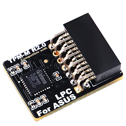 NewHail TPM2.0 Modul LPC 14Pin Modul mit Infineon SLB9665 für ASUS Motherboard kompatibel mit TPM-M R2.0 NewHail TPM2.0 Modul LPC 14Pin Modul mit Infineon SLB9665 für ASUS Motherboard kompatibel mit TPM-M R2.0 von NewHail