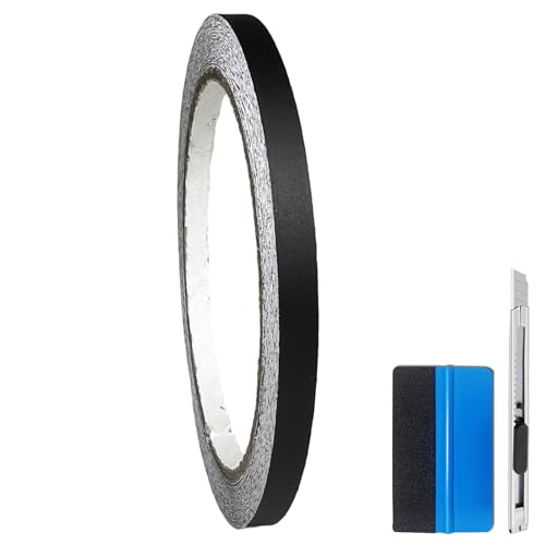 NewL Klebebandrolle aus Vinyl, matt, Schwarz von NewL