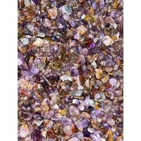 Super 7 Kristall Chips 5 Mm Bis | 1lb Beutel Steinsplitter - Seven Edelstein Amethyst Cacoxenit von NewMoonBeginnings