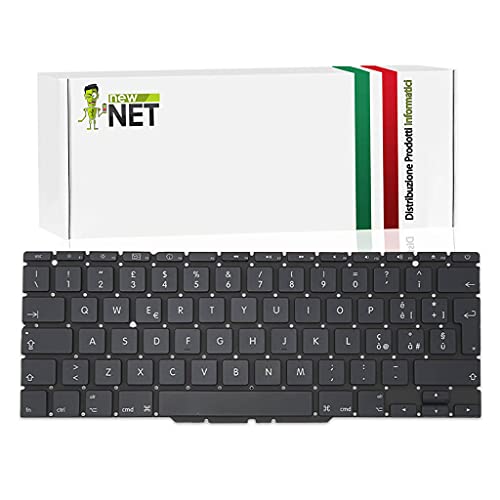 NewNet Tastatur/Tastatur kompatibel mit Notebook Mac Book Air 11 A1370 (2010) [Italienisches Layout] von NewNet
