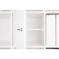Abschließbare Kallax Tür Für Ikea Regal Und Expedit/Mit Oder Ohne Fachboden Weiß Gleichschließend von NewSwedishDesign