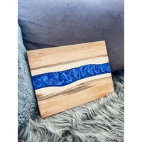 Schneidebrett Küchenbrett Servierbrett Buche Kernbuche Buchenholz Und Epoxidharz Schneidebrett Küchenbrett Servierbrett Buche Kernbuche Buchenholz Und Epoxidharz von NewWoodwork