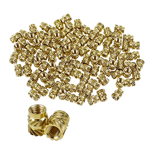 NewZC 100 Stück Gewindeeinsatz M3 Messing Gewindebuchsen Einpressmutter Gewindebuchsen Innengewinde für Metal Holz Durch Wärme Oder Ultraschall in 3D Druck Teile NewZC 100 Stück Gewindeeinsatz M3 Messing Gewindebuchsen Einpressmutter Gewindebuchsen Innengewinde für Metal Holz Durch Wärme Oder Ultraschall in 3D Druck Teile von NewZC