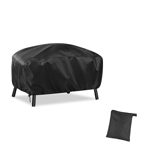 Newbob Grill Abdeckhaube, 70x47x30cm Grillabdeckung Wetterfest Universal für Weber/Enders Portabler BBQ Grill Abdeckung 420D Oxford Robust Wasserdicht Grill Abdeckplane von Newbob