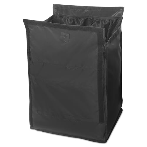 Rubbermaid 1902702 Quick Cart Replacement Liner (Medium, Pack of 6) Black von Rubbermaid Commercial Products