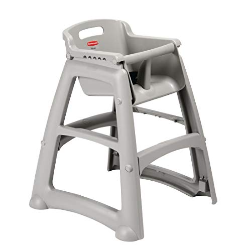 Rubbermaid Commercial Products R050836 Commercial Sturdy Chair Kinderhochsitz mit Füßen, Platin von Rubbermaid Commercial Products