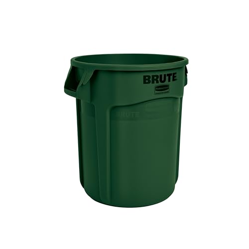Rubbermaid Commercial Products FG262000DGRN BRUTE Behälter, 76 L, Dunkelgrün von Rubbermaid Commercial Products