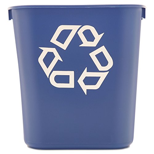 Rubbermaid Commercial Products 3.4gal Plastic Small Deskside Recycling Container- Blue Rubbermaid Commercial Products 3.4gal Plastic Small Deskside Recycling Container- Blue von Rubbermaid
