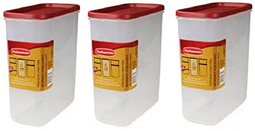 Rubbermaid Trockenfutter Aufbewahrung 21 Tasse, transparenter Boden von Newell Rubbermaid