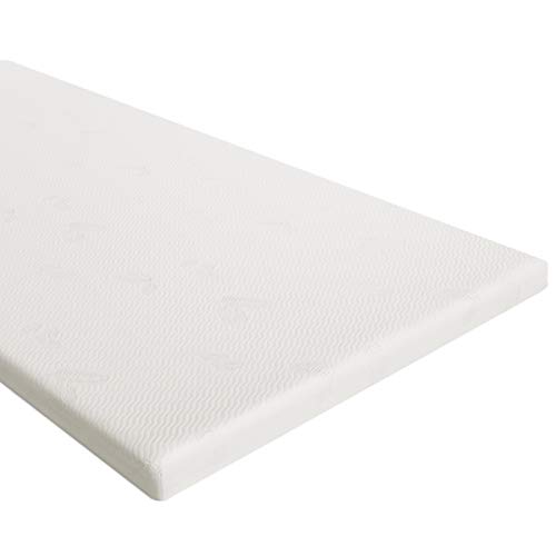 Matratzentopper 7cm Gelschaum Topper, Gel Memory Topper Matratzenauflage für Bett Boxspringbett Sofa (80x200cm) von Newentor