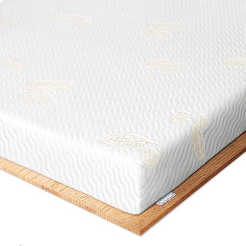 Newentor® Topper 200x200cm aus hochdichtem Schaumstoff, Matratzen Topper 200x200 H5/H6 7CM, Matratzentopper 200x200 Boxspringbett Hochdichter Schaumstoff Matratzenauflage Testsieger von Newentor
