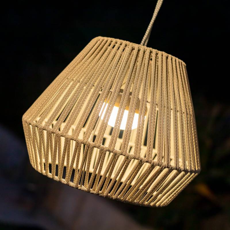 B-Ware Newgarden Conta Led Akku Hängelampe Taupe Deckenlampe Deckenleuchte Lampe Spot von Newgarden