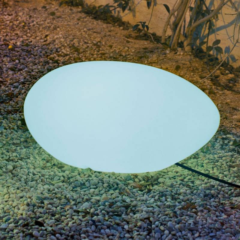 Newgarden Bodenleuchte Lampe Led Leuchte Outdoor Weiß 60cm Ip65 E27 Kunststoff B-Ware von Newgarden
