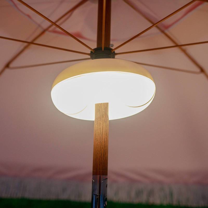 Newgarden LED-Akkuleuchte Lima, IP54, RGBW, Sonnenschirme von Newgarden
