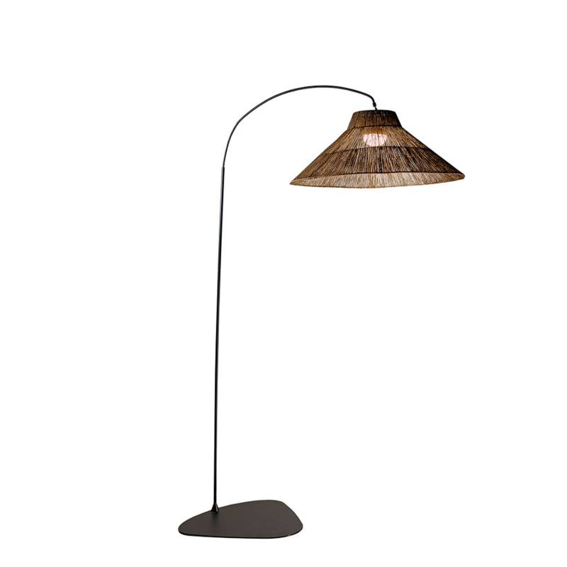 Newgarden Led Stehleuchte Leuchte Stehlampe Schwarz Holz 230cm Usb Aufladbar     B-Ware von Newgarden