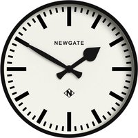 Newgate Number Three Railway Wall Clock - Black von Newgate