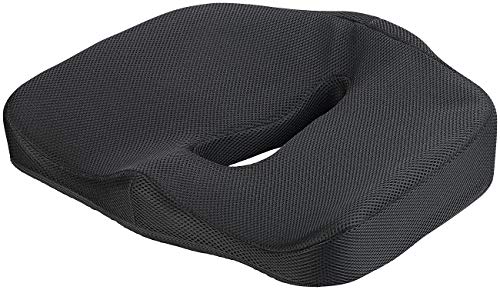 Newgen Medicals Autositzkissen: Ergonomisches Memory-Foam-Sitzkissen für Auto, Schreibtisch u.v.m. (Ergonomische Sitzauflage Auto, Sitzauflage orthopädisch, Orthopädische Autositzauflagen) von Newgen Medicals