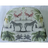 Zoo Animal Print Box Kissen 40 X 45 cm von NewhookDesign