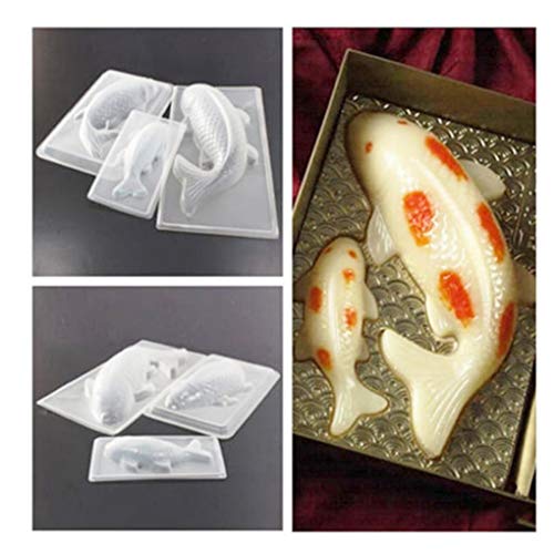 Newin Star 3D Koi Fisch-Form aus Kunststoff 3D-Form-Kuchen-Schokoladen-Form Sugarcraft Form-Backen-Form-Kuchen-Form-Gelee Puddingform Newin Star 3D Koi Fisch-Form aus Kunststoff 3D-Form-Kuchen-Schokoladen-Form Sugarcraft Form-Backen-Form-Kuchen-Form-Gelee Puddingform von Newin Star