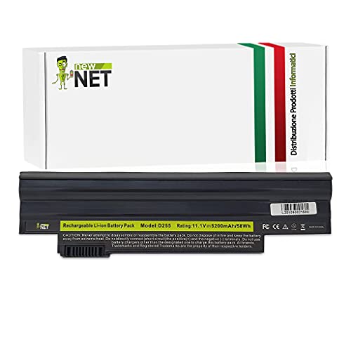 New Net Akku AL10A31 kompatibel mit Acer Aspire One D260-2Bkk D260-2Bp D260-2BQGkk_XP616 D260-2BQGss_XP616 D260-2BQkk_XP316 [5200] mAh] von new net
