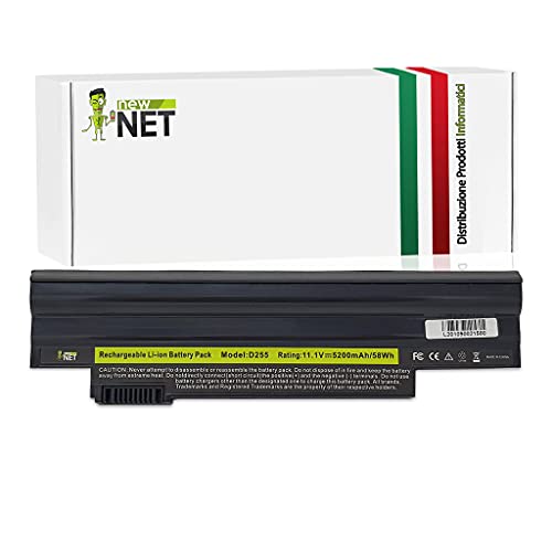 New Net Akku AL10A31 kompatibel mit Notebook Acer Aspire One D255-2583 D255-2640 D255-2670 D255-2691 D255-2795 D255-2929 D255-25-25-25 934 D 255-2981 [5200mAh] von Newnet