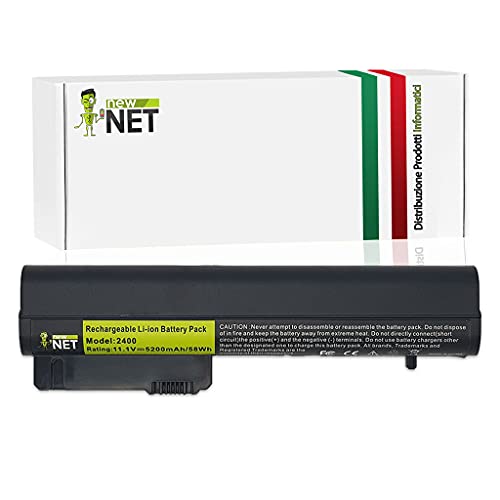 New Net Akku kompatibel mit HP BJ803AA EH767AA EH768AA EH768UT EH800AV HSTNN-DB22 HSTNN-DB23 HSTNN-DB65 HSTNN-FB21 HSTNN-FB22 HSTNN-XB21 [5200 mAh] von new net